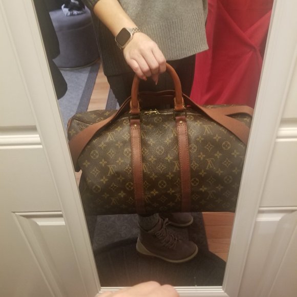PRICE DROP! Louis Vuitton Monogram Keepall Bandouliere 45 - Picture 4 of 11